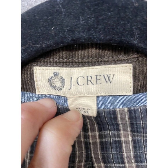 J Crew Brown Corduroy Sport Coat Mens M Blazer Two Button - Picture 5 of 5